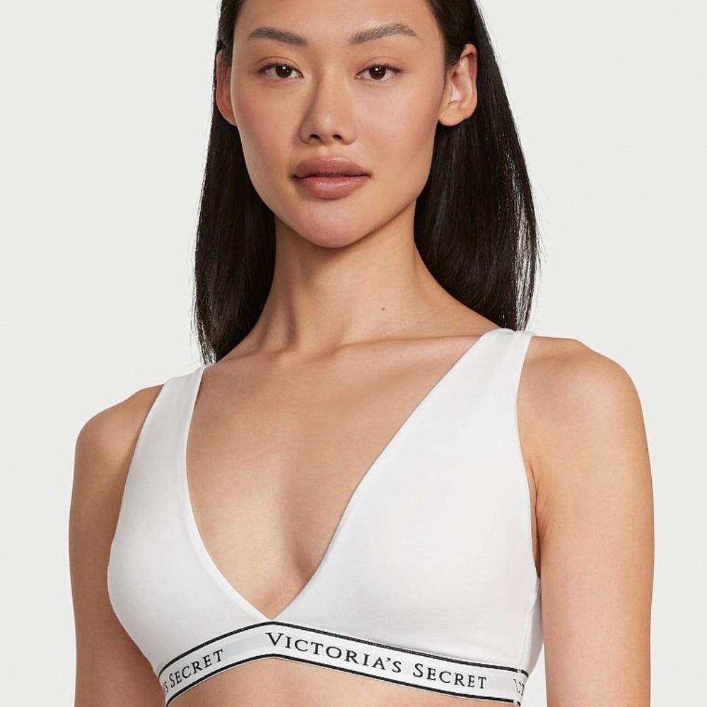 Victoria's Secret Cotton Wireless Long Bra and Panty